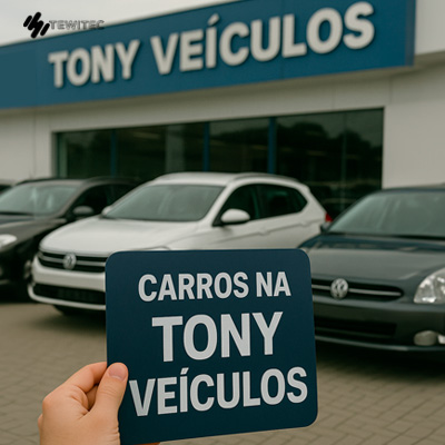 Confira as opções de carros na Tony Veículos com planos especiais e aprovação fácil! Carros na Tony Veículos