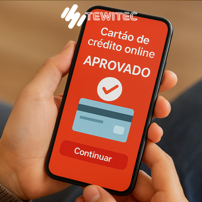 Tecnologia e praticidade definem o novo jeito de pedir um cartão de crédito online aprovado na hora! Cartão de crédito online aprovado na hora