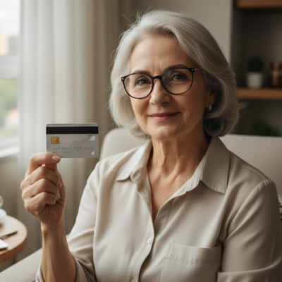 Cartão de crédito para aposentado