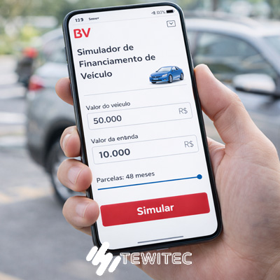 Simulador de financiamento de carro BV